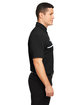 Under Armour Men's Title Polo BLACK/ WHT _001 ModelSide