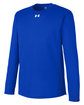 Under Armour Men's Team Tech Long-Sleeve T-Shirt ROYAL/ WHITE_400 OFQrt