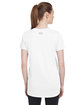 Under Armour Ladies' Team Tech T-Shirt WHT/ MD GRY _100 ModelBack