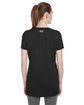 Under Armour Ladies' Team Tech T-Shirt BLACK/ WHITE_001 ModelBack