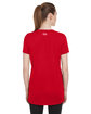 Under Armour Ladies' Team Tech T-Shirt RED/ WHITE _600 ModelBack