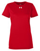 Under Armour Ladies' Team Tech T-Shirt RED/ WHITE _600 OFFront