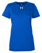 Under Armour Ladies' Team Tech T-Shirt ROYAL/ WHITE_400 OFFront