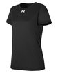 Under Armour Ladies' Team Tech T-Shirt BLACK/ WHITE_001 OFQrt