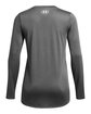 Under Armour Ladies' Team Tech Long-Sleeve T-Shirt CSTL RCK/ WH_025 OFBack