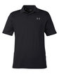 Under Armour Men's Performance 3.0 Golf Polo BLK/ PTC GRY_001 OFFront