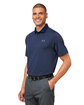 Under Armour Men's 3.0 Striped Perf Polo MID NVY/ WHT_410 ModelQrt