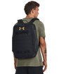 Under Armour Contain Laptop Backpack 2.0 BLK/ MT GLD_001 FlatBack