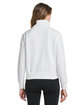 Under Armour Ladies' Rival Fleece Quarter-Zip WHITE/ BLACK_100 ModelBack