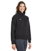 Under Armour Ladies' Rival Fleece Quarter-Zip BLACK/ WHITE_001 ModelQrt