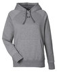 Under Armour Ladies' Rival Fleece Hooded Sweatshirt CS GR LH/ WH_025 OFFront