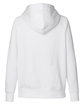 Under Armour Ladies' Rival Fleece Hooded Sweatshirt WHITE/ BLACK_100 OFBack