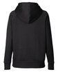 Under Armour Ladies' Rival Fleece Hooded Sweatshirt BLACK/ WHITE_001 OFBack