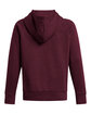 Under Armour Ladies' Rival Fleece Hooded Sweatshirt MAROON/ WHT _609 OFBack