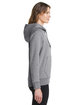 Under Armour Ladies' Rival Fleece Hooded Sweatshirt CS GR LH/ WH_025 ModelSide