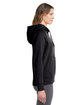 Under Armour Ladies' Rival Fleece Hooded Sweatshirt BLACK/ WHITE_001 ModelSide