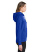 Under Armour Ladies' Rival Fleece Hooded Sweatshirt ROYAL/ WHITE_400 ModelSide