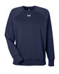 Under Armour Ladies' Rival Fleece Sweatshirt MID NVY/ WHT_410 OFFront