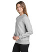 Under Armour Ladies' Rival Fleece Sweatshirt MD GR LH/ WH_012 ModelQrt