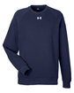 Under Armour Men's Rival Fleece Sweatshirt MID NVY/ WHT_410 OFFront