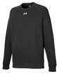 Under Armour Men's Rival Fleece Sweatshirt BLACK/ WHITE_001 OFQrt