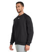 Under Armour Men's Rival Fleece Sweatshirt BLACK/ WHITE_001 ModelQrt