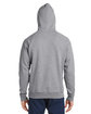 Under Armour Men's Rival Fleece Hooded Sweatshirt CS GR LH/ WH_025 ModelBack