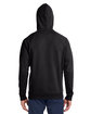 Under Armour Men's Rival Fleece Hooded Sweatshirt BLACK/ WHITE_001 ModelBack