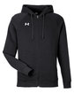 Under Armour Men's Rival Fleece Full-Zip BLACK/ WHITE_001 OFFront