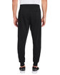 Under Armour Men's Rival Fleece Sweatpant BLACK/ WHITE_001 ModelBack