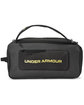 Under Armour Contain Small Convertible Duffel backpack BLK/ MT GLD_001 ModelBack