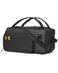 Under Armour Contain Small Convertible Duffel backpack BLK/ MT GLD_001 ModelQrt