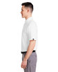 Under Armour Men's Recycled Polo WHT/ PT GRY_100 ModelSide