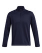 Under Armour LIMITED EDITION Men's Storm Sweater Fleece Quarter-Zip MID NVY/ WHT_410 OFFront