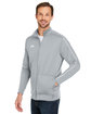 Under Armour Men's Command Full-Zip 2.0 MOD GRY/ WH_011 ModelQrt