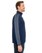 Under Armour Men's Command Quarter-Zip 2.0 MID NVY/ WHT_410 ModelSide