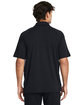 Under Armour Men's Title Polo 2.0 BLACK/ WHITE_001 ModelBack