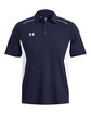 Under Armour Men's Title Polo 2.0 MID NVY/ WHT_410 OFFront