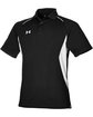 Under Armour Men's Title Polo 2.0 BLACK/ WHITE_001 OFQrt