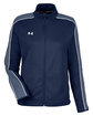 Under Armour Ladies' Command Full-Zip 2.0 MID NVY/ WHT_410 OFFront