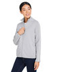 Under Armour Ladies' Command Full-Zip 2.0 MOD GRY/ WH_011 ModelQrt