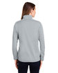 Under Armour Ladies' Command Quarter-Zip 2.0 MOD GRY/ WH_011 ModelBack