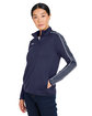 Under Armour Ladies' Command Quarter-Zip 2.0 MID NVY/ WHT_410 ModelQrt