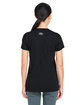 Under Armour Ladies' Athletic 2.0 T-Shirt BLACK/ WHITE_001 ModelBack