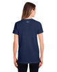 Under Armour Ladies' Athletic 2.0 T-Shirt MID NVY/ WHT_410 ModelBack