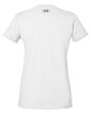 Under Armour Ladies' Athletic 2.0 T-Shirt WHITE/ BLACK_100 OFBack