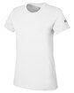 Under Armour Ladies' Athletic 2.0 T-Shirt WHITE/ BLACK_100 OFQrt