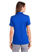 Under Armour Ladies' Recycled Polo ROYAL/ BLK _400 ModelBack