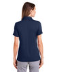 Under Armour Ladies' Recycled Polo MD NAVY/ BLK_410 ModelBack