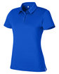 Under Armour Ladies' Recycled Polo ROYAL/ BLK _400 OFQrt